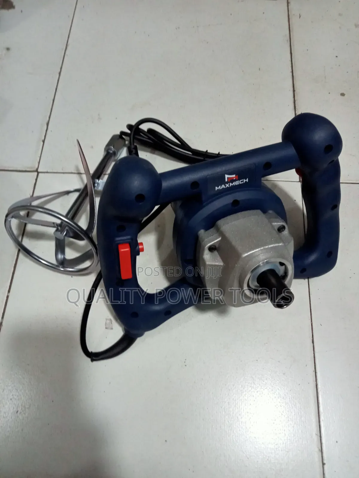 Maxmech Hm 1000-120 Hand Mixer in Blue.