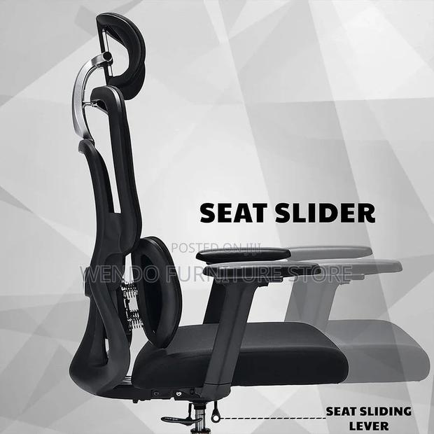 Office Chairs; Orthopedic High Backrest Neemix Office Chairs - thumbnail 7
