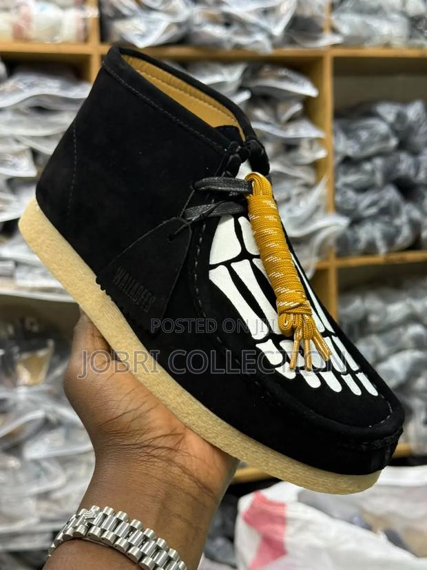 High Cut Clarks Skeleton Boots - thumbnail 2