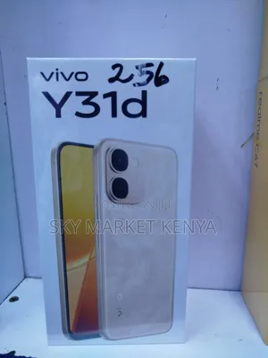 New Vivo Y31d 128 GB Black