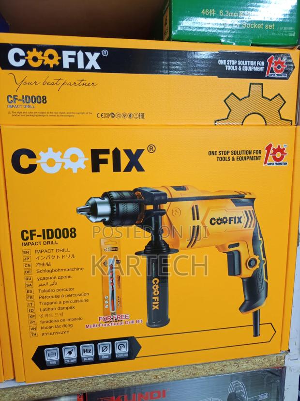 Coofix Cf-Id008 Corded Impact Drill 13mm Chuck.