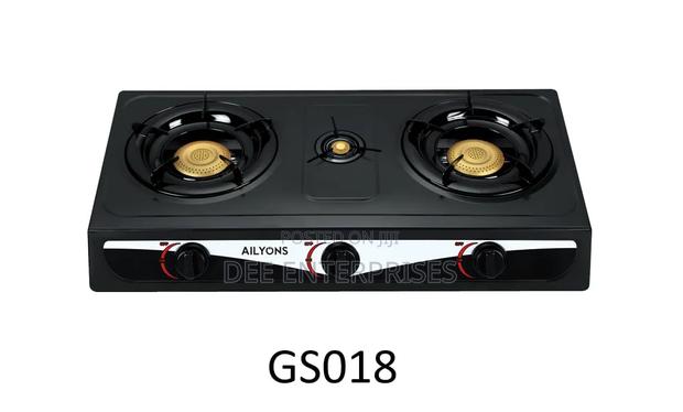 Ailyons 3 Burner Stainless Top Gas Cooker Burner