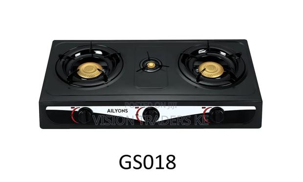 Ailyons 3 Burner Stainless Top Gas Cooker Burner