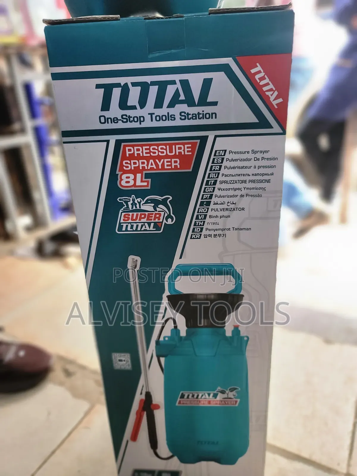 Total Pressure Sprayer