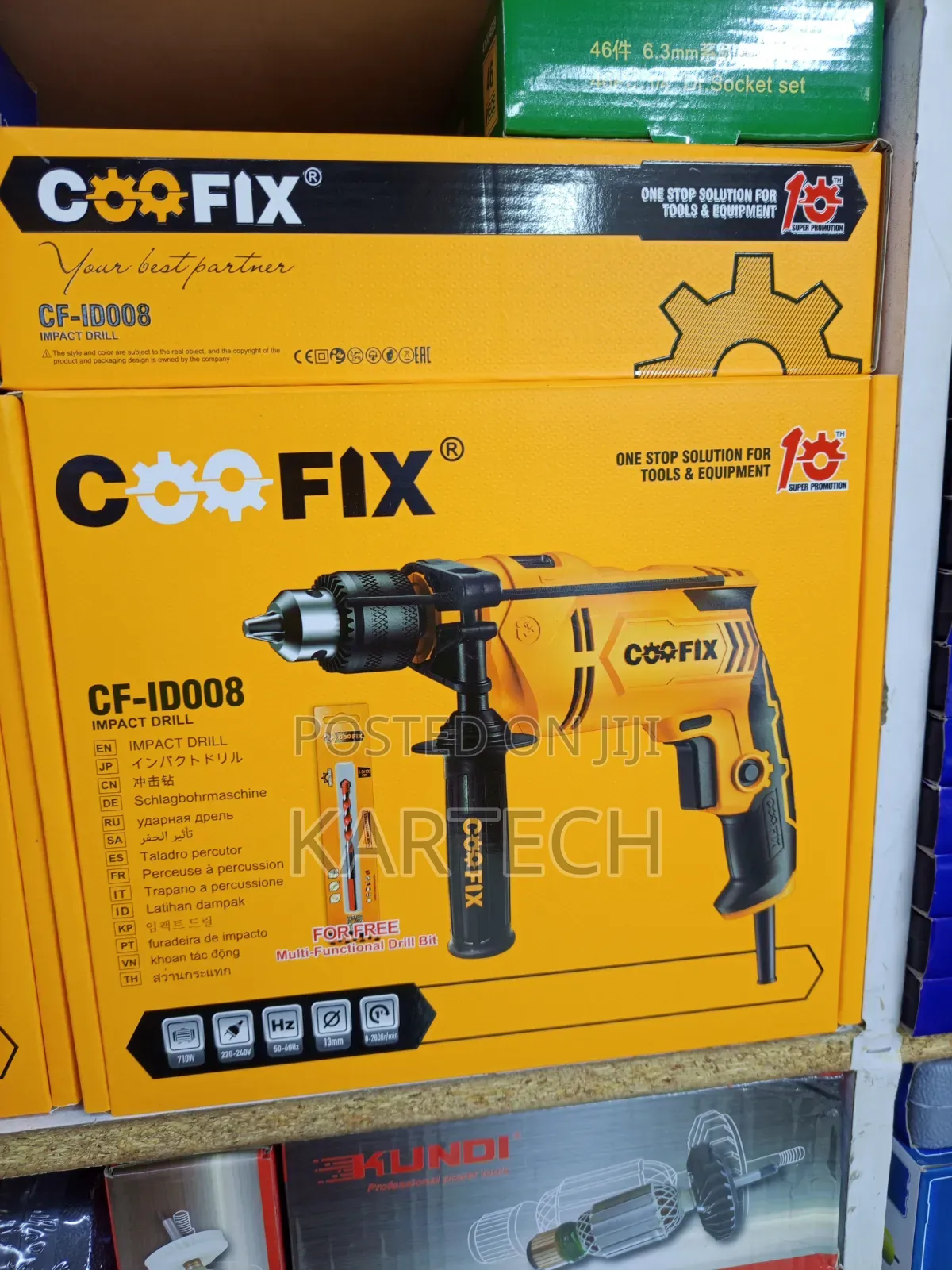 Coofix Cf-Id008 710w Industrial Impact Drill