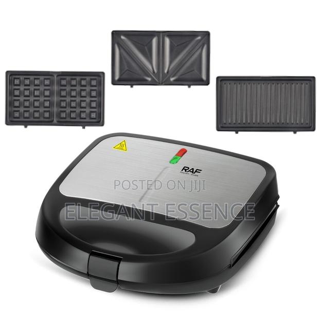 3in1 Multi Snack Maker,Detachable Sandwich Making Plates