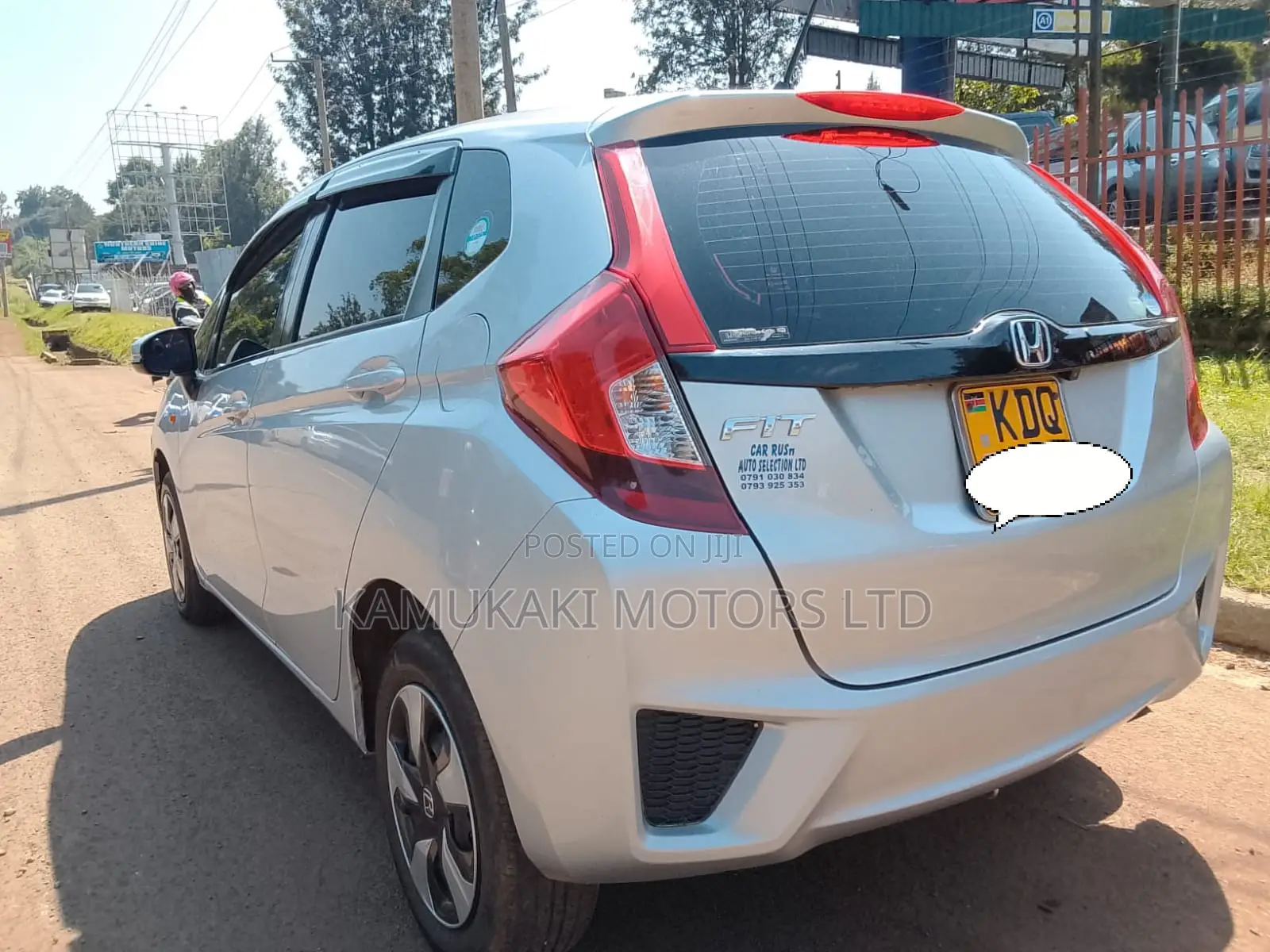 Honda Fit 2016 Silver