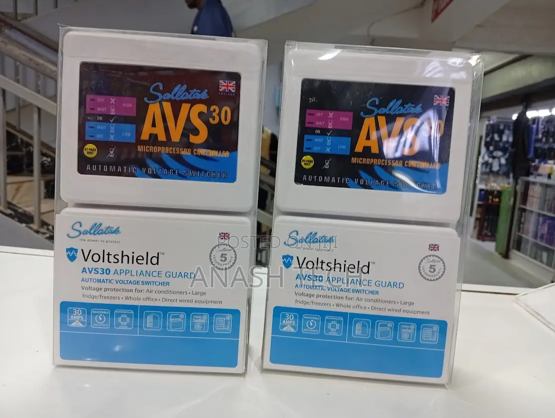 Power Surge Protector Automatic Voltage Switcher