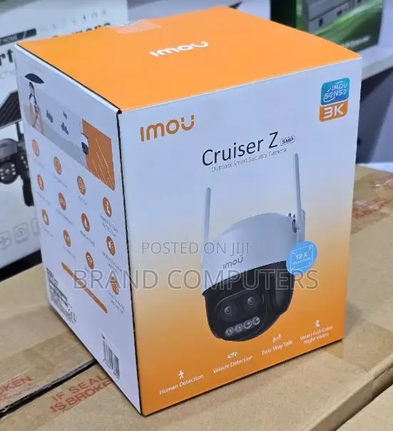 Cruiser Z 5mp Outdoor Security Camera 360° Pan Tilt Wi-Fi Night Vision