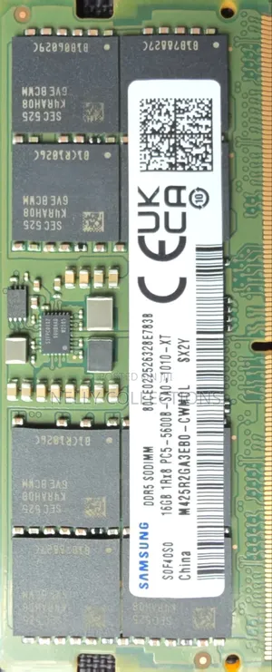 Samsung Ddr5 Laptop Ram – 16gb 5600mhz (Sodimm)