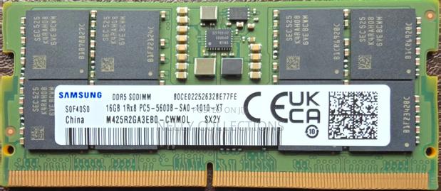 Samsung Ddr5 Laptop Ram – 16gb 5600mhz (Sodimm)