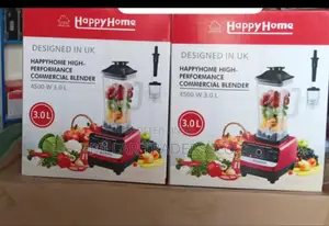 Happy Home Commercial Blender 3l – 4500w Heavy Duty Processor