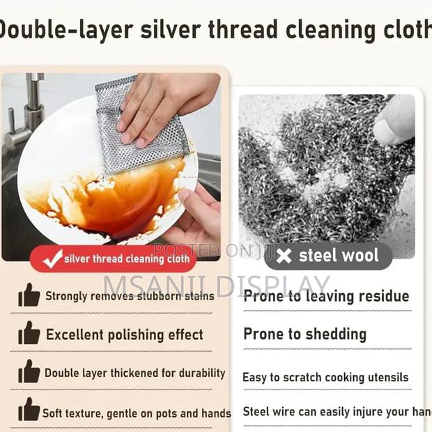 Steel Wire Cleaning Rag - thumbnail 2