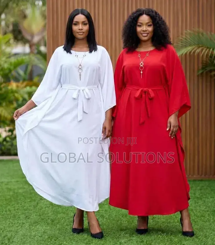 Classy and Elegant Boubou Crêpe Maxi Dresses