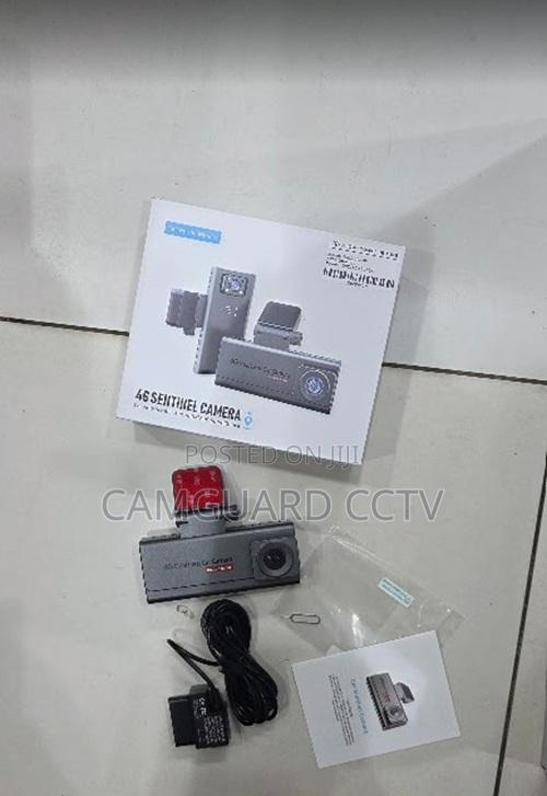 Dual Channel 4g Car DVR Camera With Live Tracking Audio