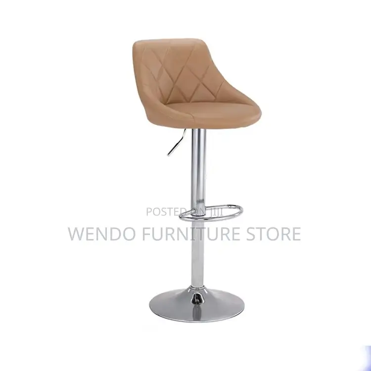 Barstools; Adjustable Leather Home Kitchen Resting Barstools