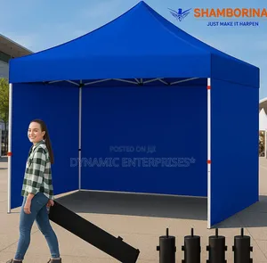 Heavy Duty Canopy Tent 3*3 MTRS Gazebo Tent Colours Blue and White