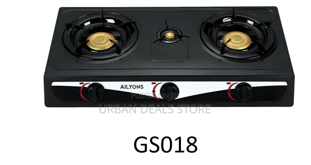 Ailyons 3 Burner Stainless Top Cooker Burner