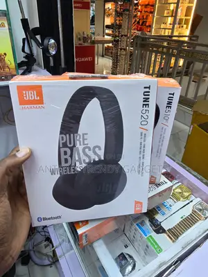 JBL Tune 520bt Pure Bass Wireless on-Ear Headphones
