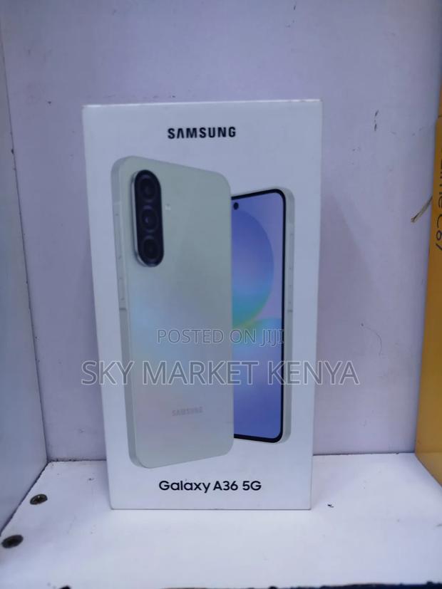 New Samsung Galaxy A36 256 GB Black - thumbnail 2