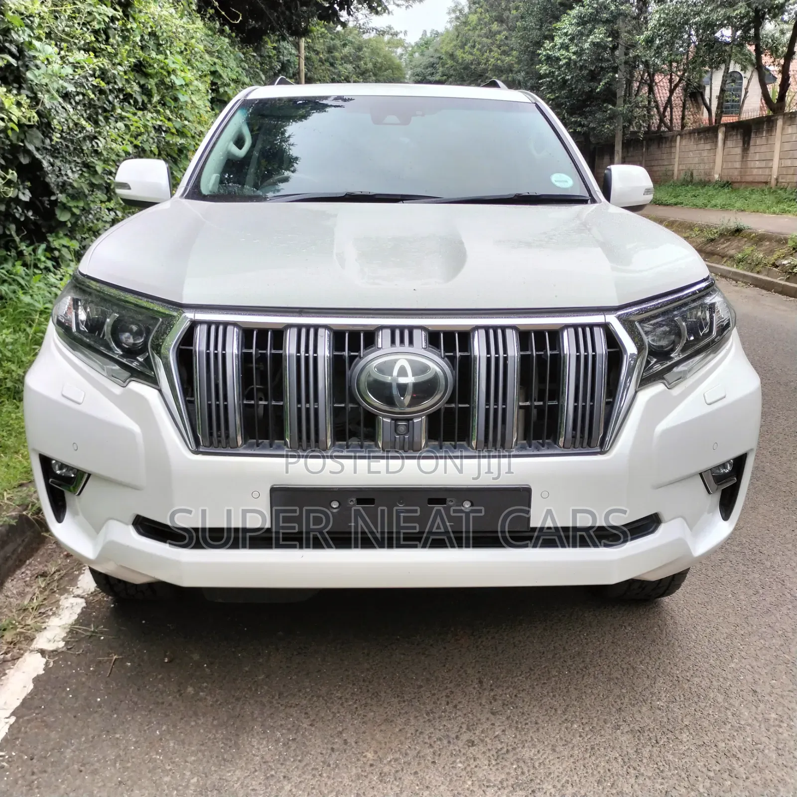 Toyota Land Cruiser Prado 3.0 190hp 2018 White