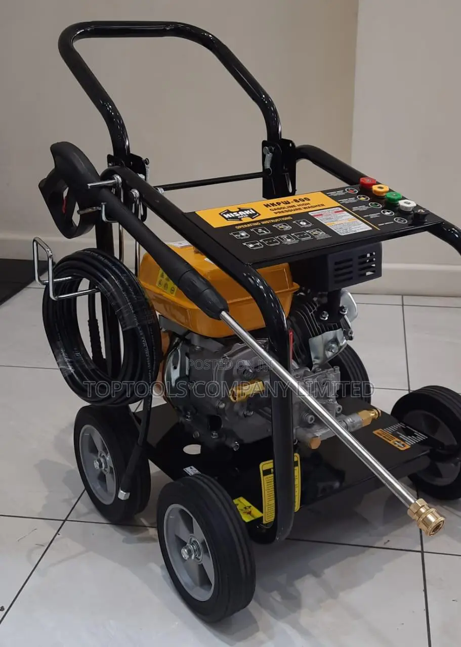 HKPW-800 Hisaki Japan Petrol Pressure Washer 3400psi 8.0hp Engine