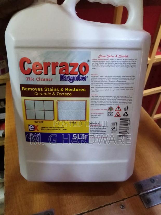 Cerrazo Tile Cleaner Regular. 5litres.