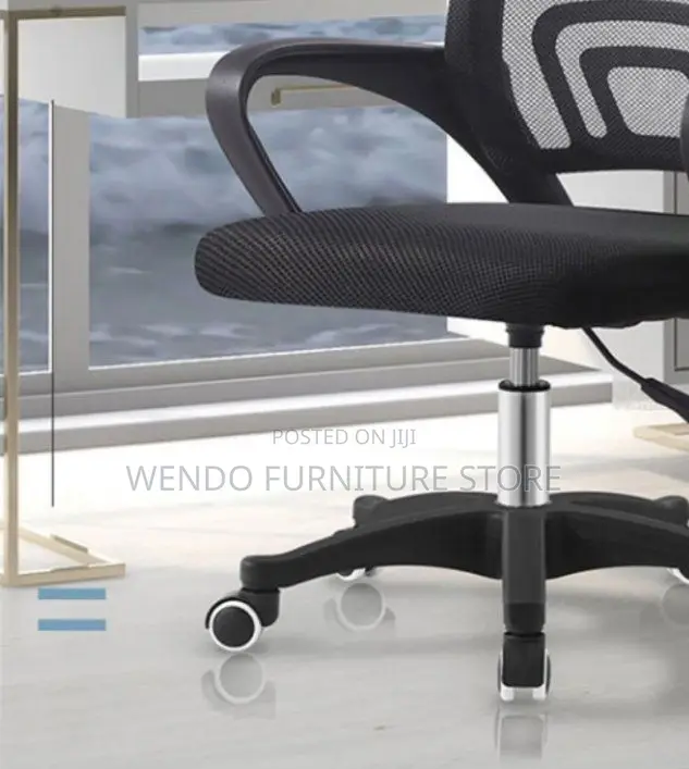 Office Chairs; Clerical Mid Backrest Ergonomic Fabric Office Chairs