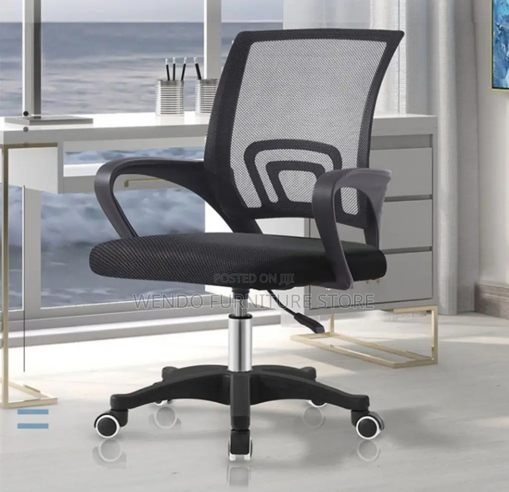 Office Chairs; Clerical Mid Backrest Ergonomic Fabric Office Chairs