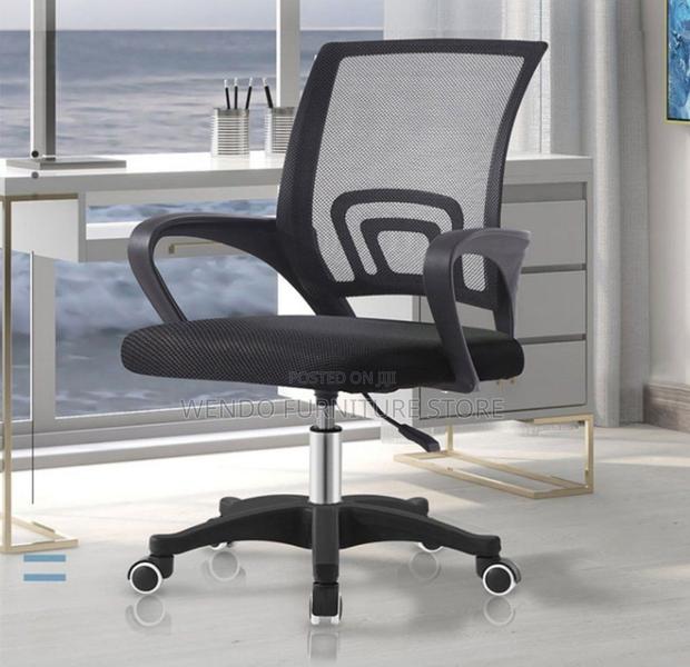 Office Chairs; Clerical Mid Backrest Ergonomic Fabric Office Chairs - thumbnail 10