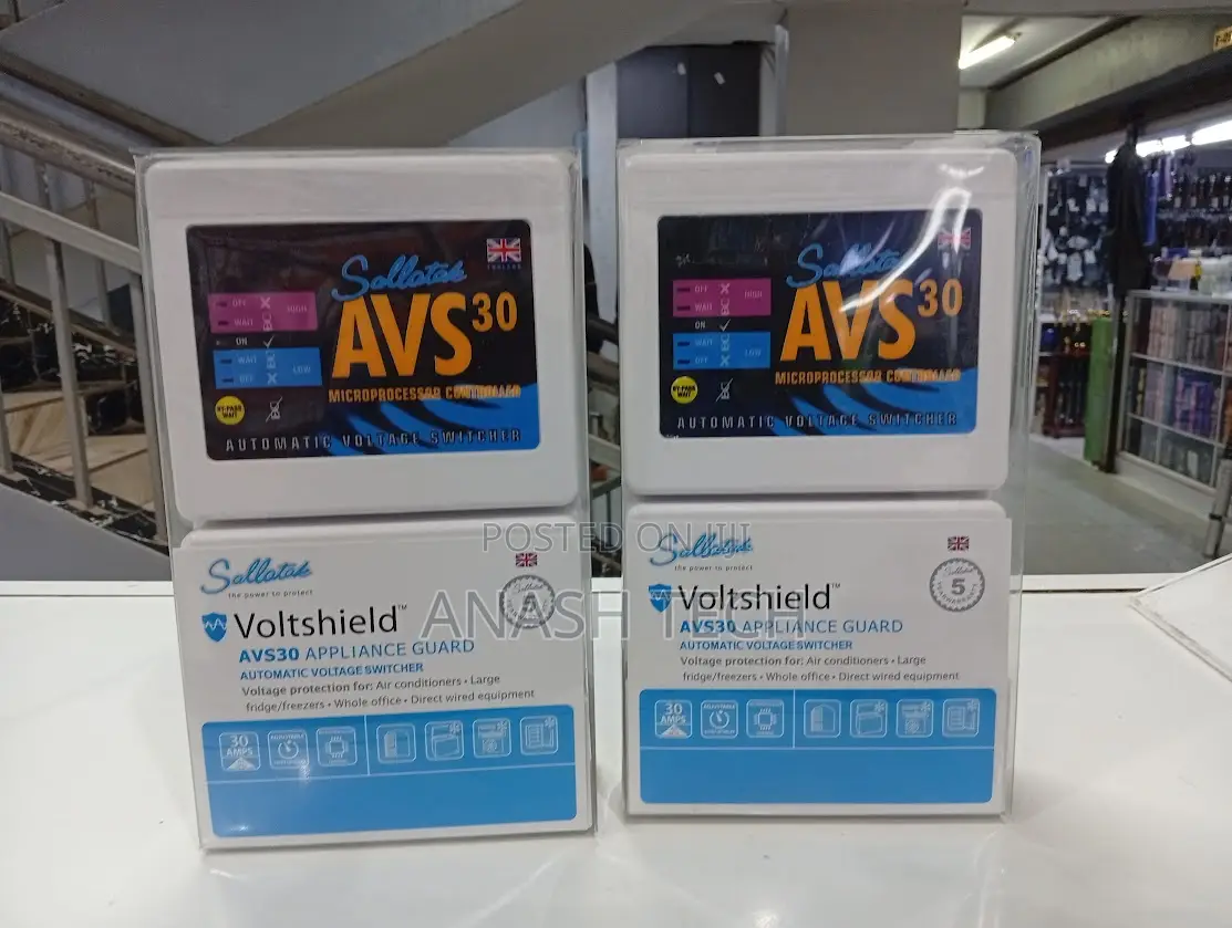 Sollatek Voltage Switcher Surge Protector Avs -30amps