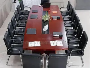 Boardroom Table; 3 Meters Mahogany Spacious Executive Meetings Table