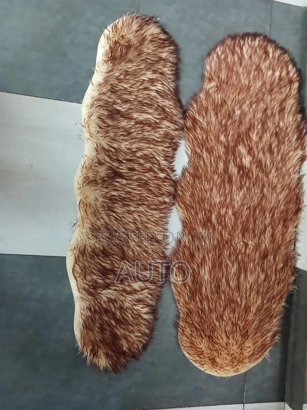 Brown Fur Dashboard Cover | Luxury Soft Car Dashboard Mat