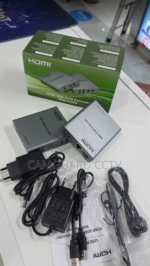 60m Hdmi KVM Extender Over Cat6 With Usb Keyboard Mouse Support