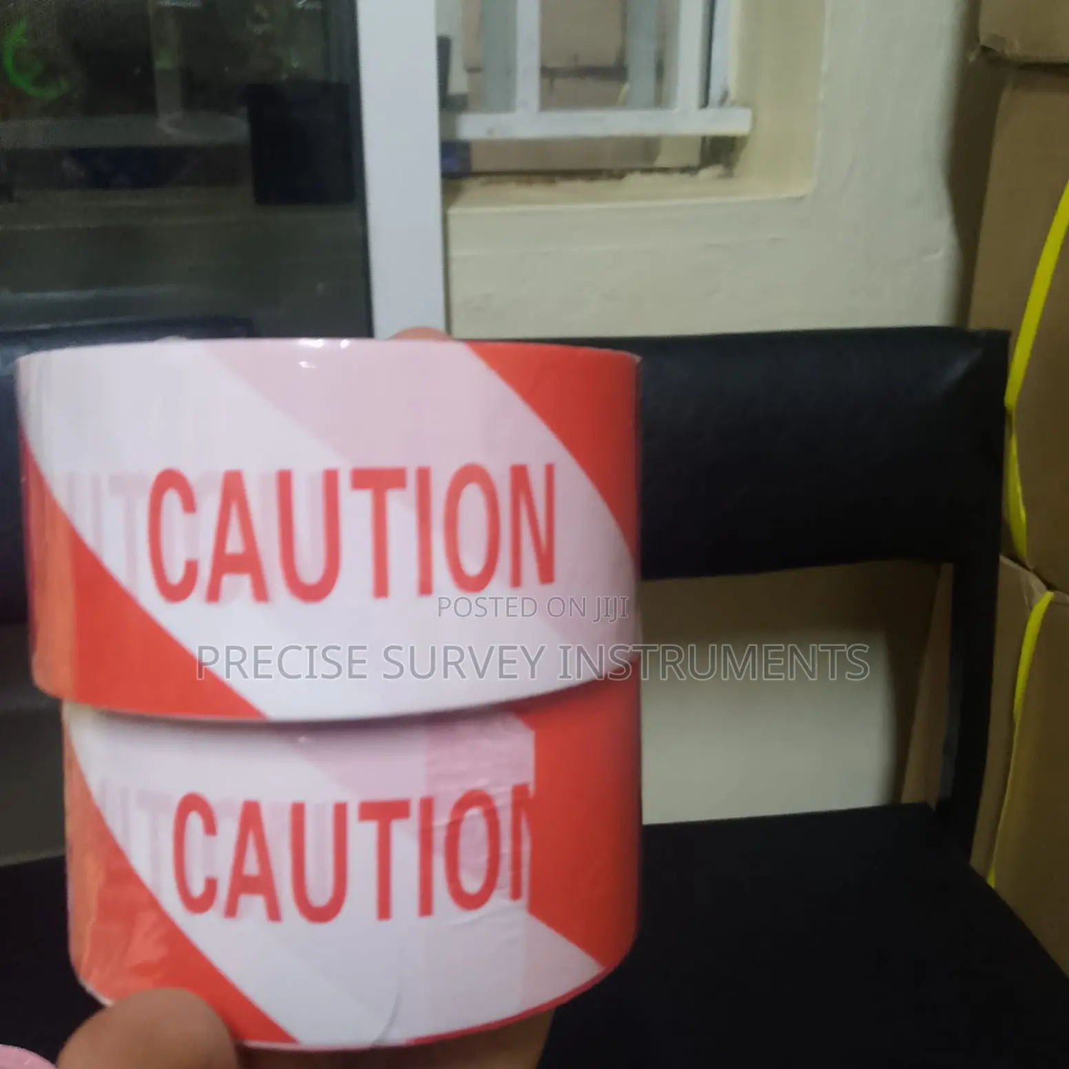 Industrial Caution Tape Roll – Safety Hazard Marking Tape