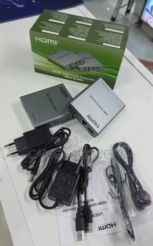 60 Meter KVM Hdmi Extender With Usb Control via Network Cable