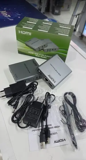 Full Hd 60m KVM Extender With Keyboard and Mouse Control