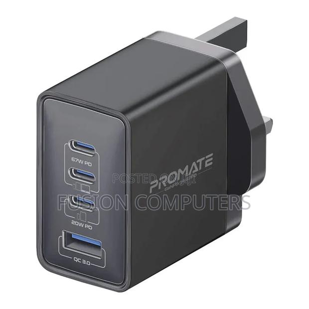 Promate 67w Fast Charger - thumbnail 2