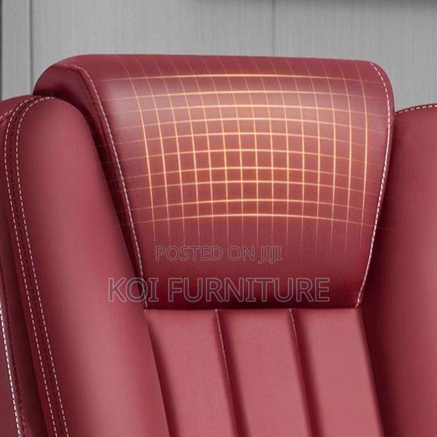 Office Chairs; Leather Ergonomic Style Leather Home Office Chairs - thumbnail 2