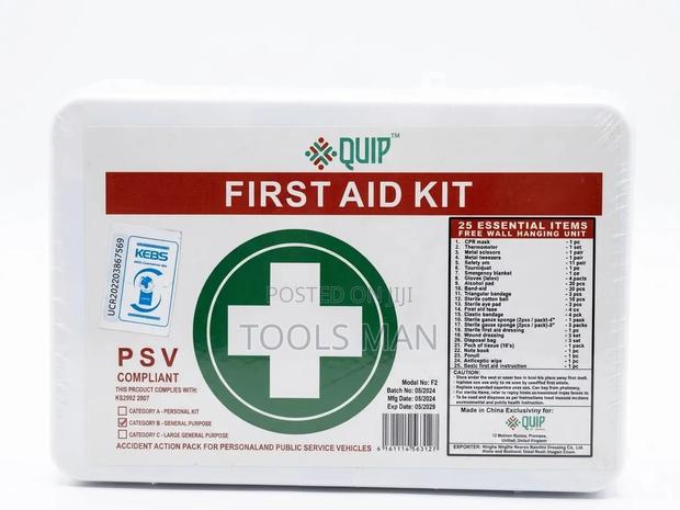 PSV Compliant First Aid Kit - Kebs Certified Quip Category B. - main view