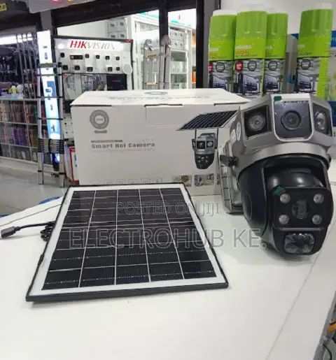4g Outdoor V380 Solar PTZ Camera Wireless CCTV Monitoring