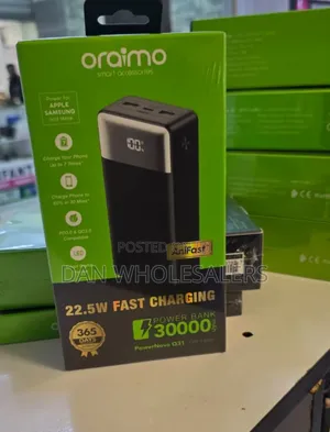 Oraimo 30000mah Anifast Power Bank
