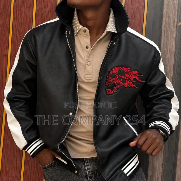Quality Casual Leather Designer Jacket Available in Stock - thumbnail 3