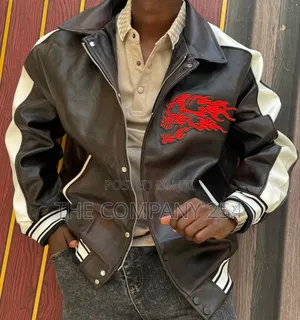 Quality Casual Leather Designer Jacket Available in Stock