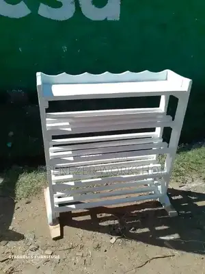 White Modern Shoe Rack