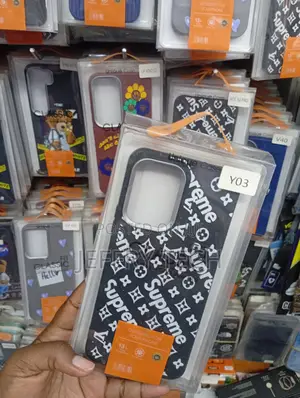 Black Tpu Phone Case Featuring a Supreme X Louis Vuitton