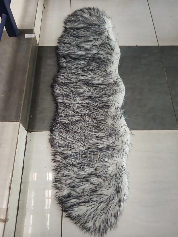 White Fur Dashboard Cover | Luxury Soft Dashboard Mat