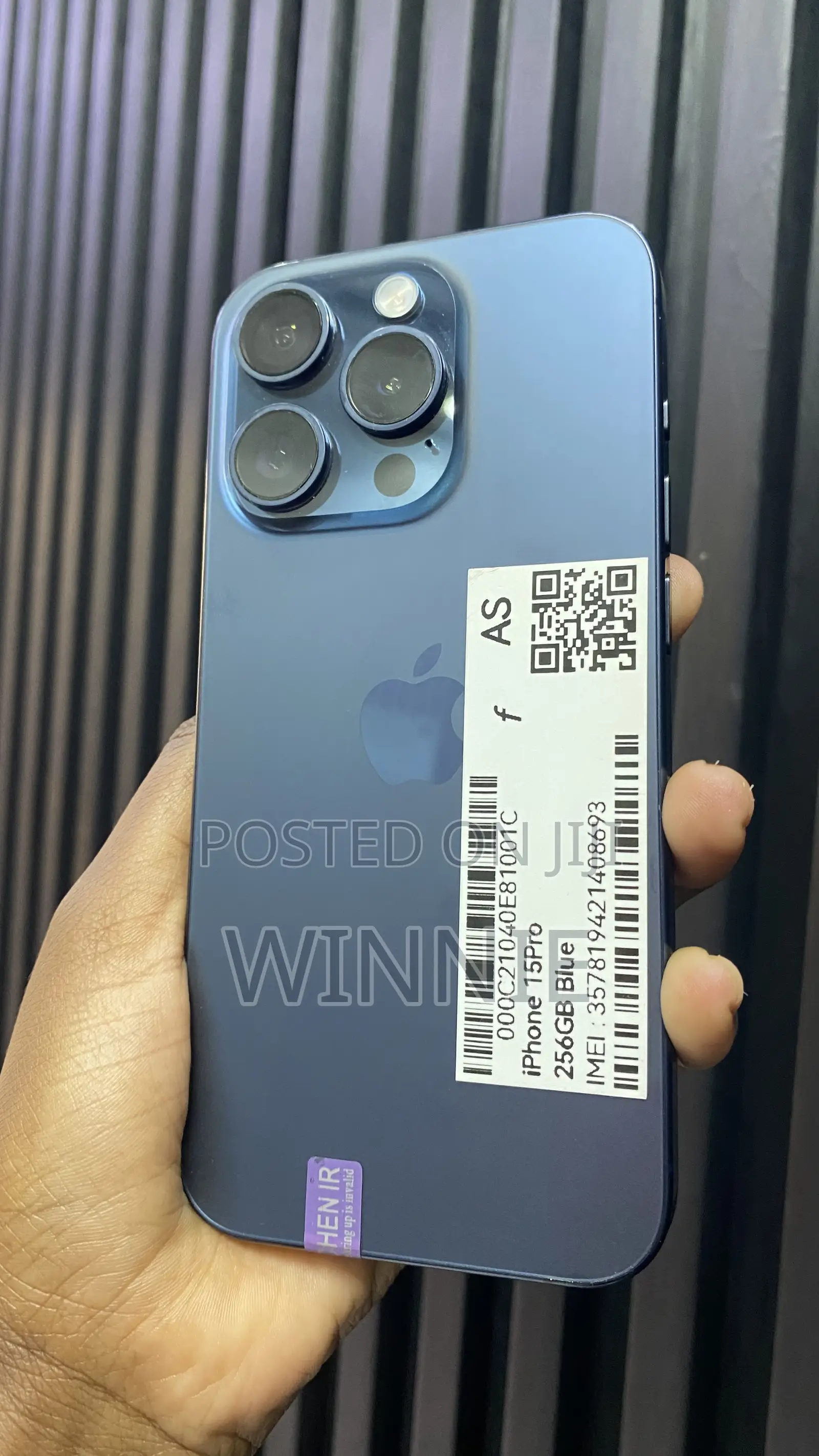 Apple iPhone 15 Pro 256 GB Blue