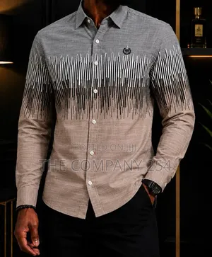 Quality Casual Men Long Sleeved Collar Designer Shirts