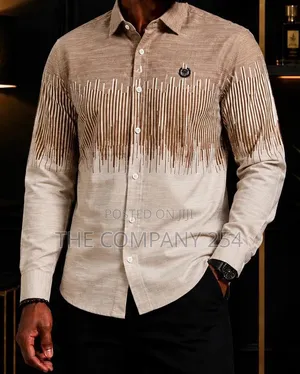 Quality Casual Men Long Sleeved Collar Designer Shirts